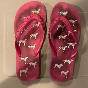 Stuart Weitzman flip flops
